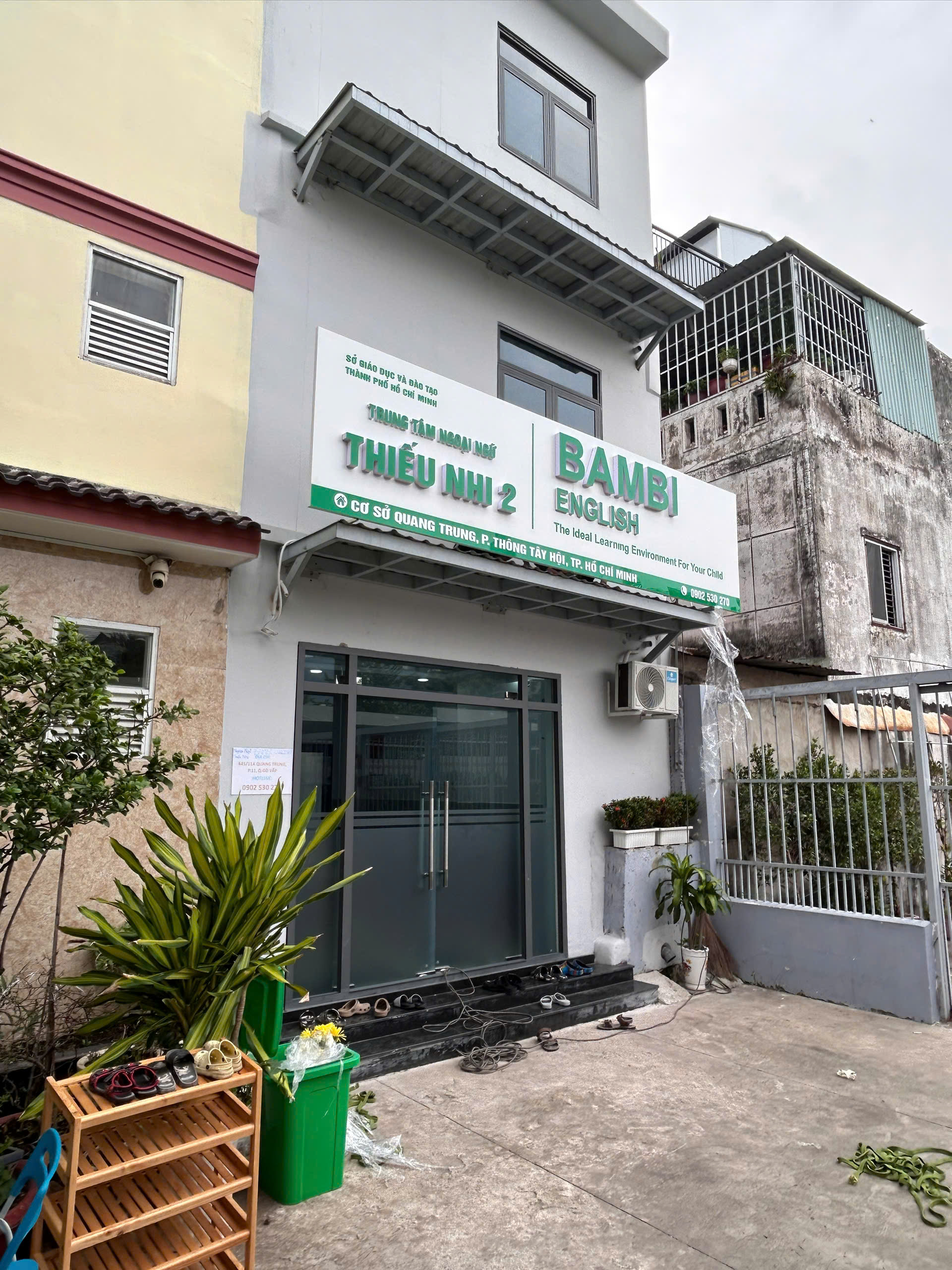Công trình bảng hiệu thực tế của Quảng cáo Nguyên Khang