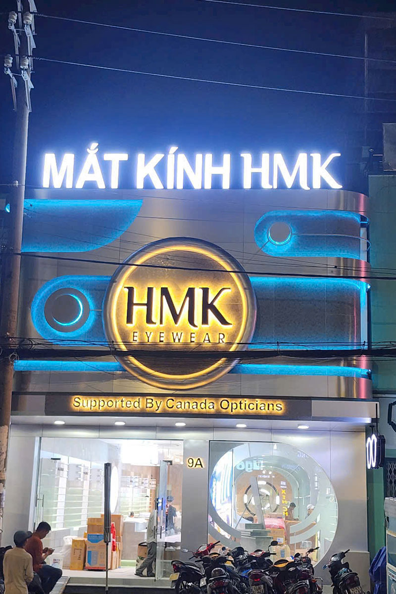 Bảng hiệu quảng cáo HMK