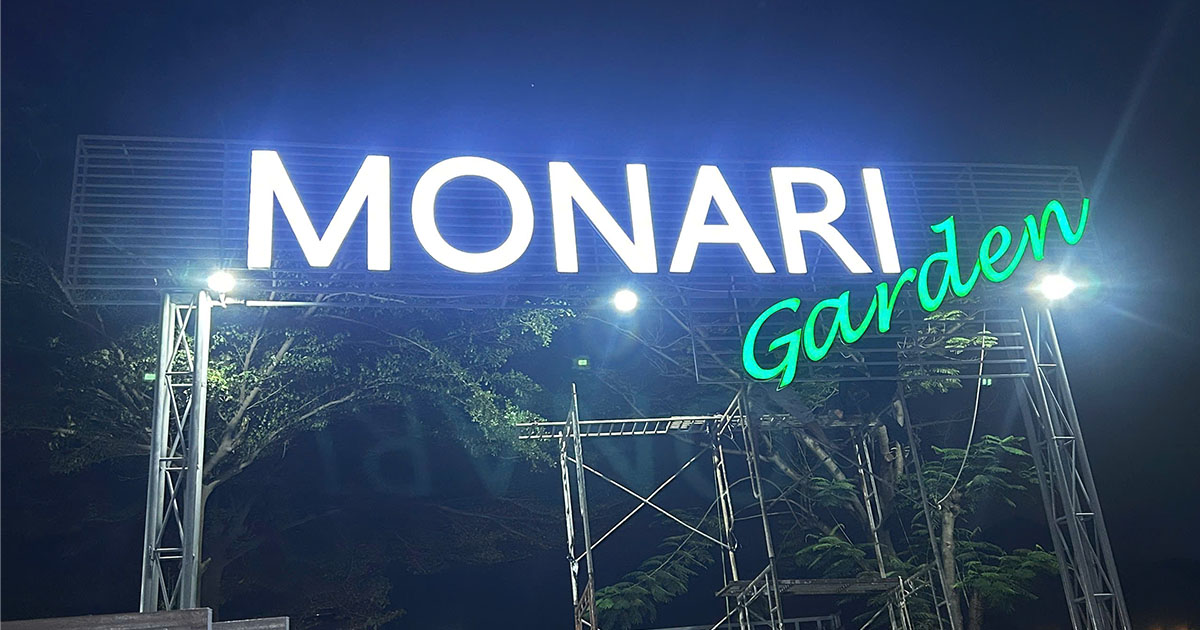 Bảng hiệu thương hiệu Monari